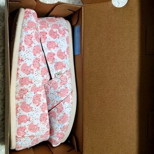 TOMS Classic Multi Canvas Pink Elephant Sprinkles